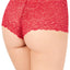 INC International Concepts Lace Boyshort in Cherry Red