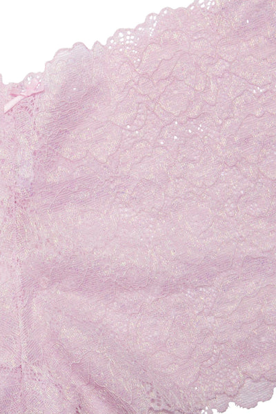 INC International Concepts Lace Boyshort in Lavender Fog