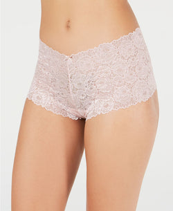 INC International Concepts Lace Boyshort in Lotus Pink thumbnail 3