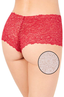 INC International Concepts Lace Boyshort in Lotus Pink thumbnail 2