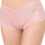 INC International Concepts Lace Boyshort in Rose