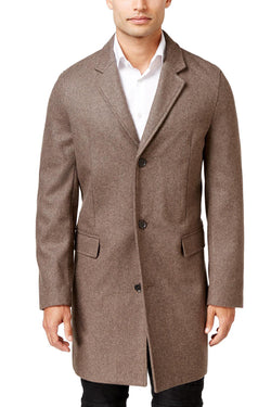 INC International Concepts Oatmeal Lancaster Topcoat thumbnail 1