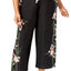 INC International Concepts PLUS Printed Pajama Pant in Spicy Floral Stripe