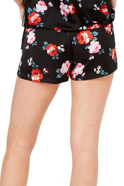 INC International Concepts PLUS Valentine Roses Satin Tuxedo Stripe Pajama Short thumbnail 2