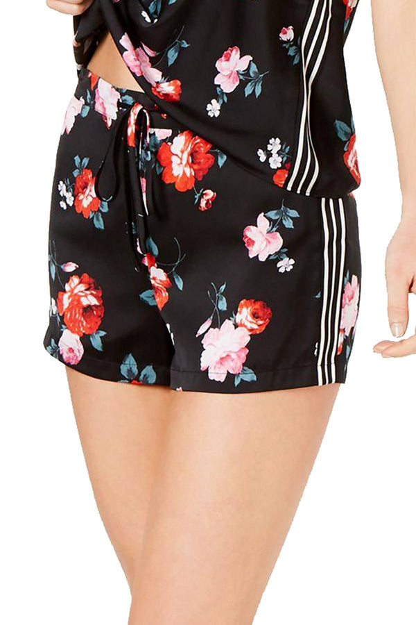 INC International Concepts PLUS Valentine Roses Satin Tuxedo Stripe Pajama Short