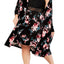 INC International Concepts PLUS Velvet Wrap Robe in Winter Break Blossom Print
