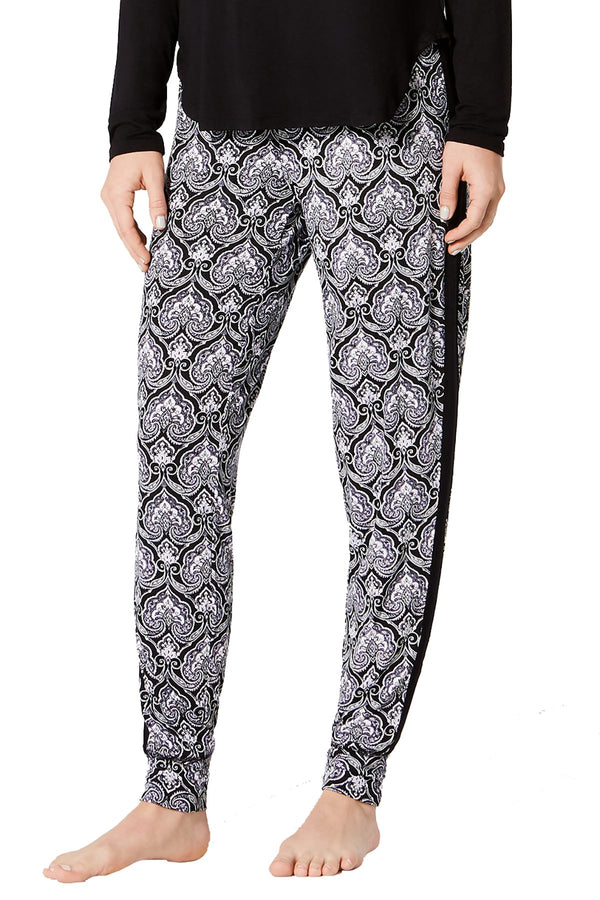 INC International Concepts Printed Lounge Jogger in Prancing Paisley