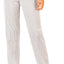 INC International Concepts Striped Satin Pajama Pant in White