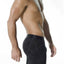 INIZIO Black Kendrik Microfiber Boxer Brief