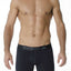 INIZIO Black Long Microfiber Boxer Brief