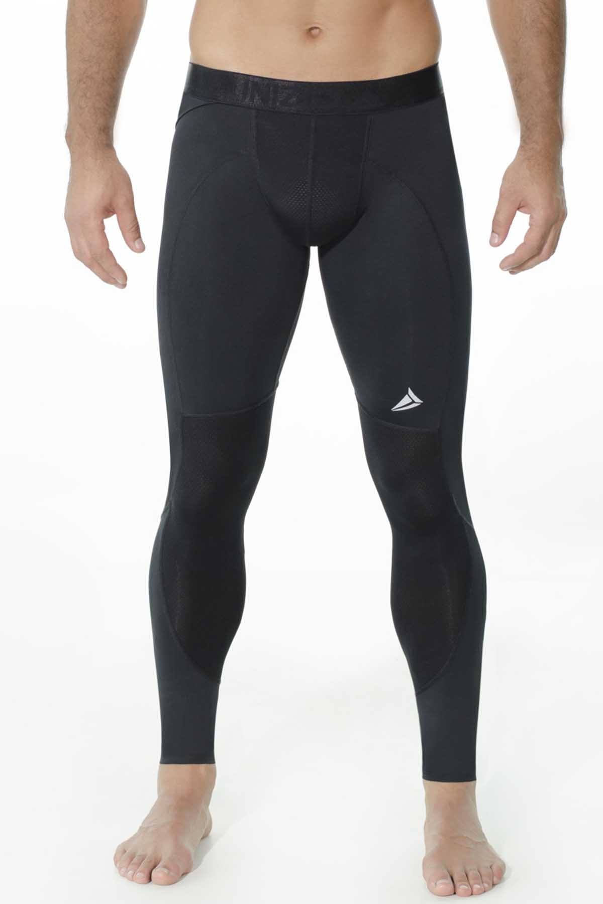 INIZIO Black Microfiber Athletic Pant