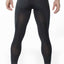 INIZIO Black Microfiber Athletic Pant