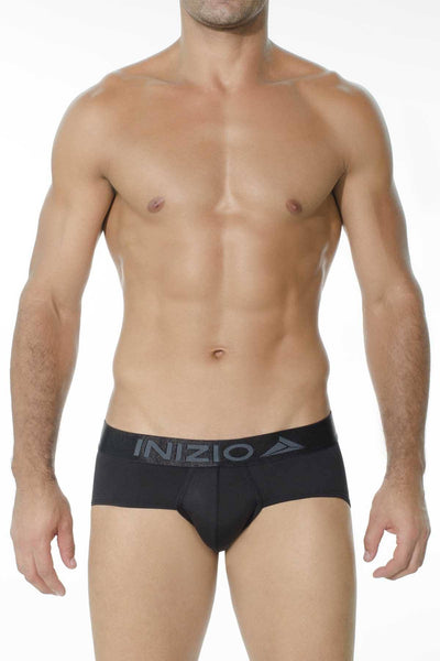 INIZIO Black Million Microfiber Brief