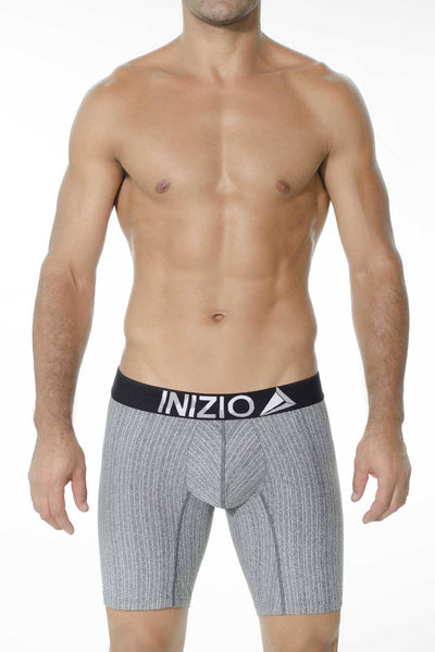 INIZIO Black Perseo Microfiber Boxer Brief