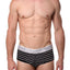 INIZIO Black Special Microfiber Brief