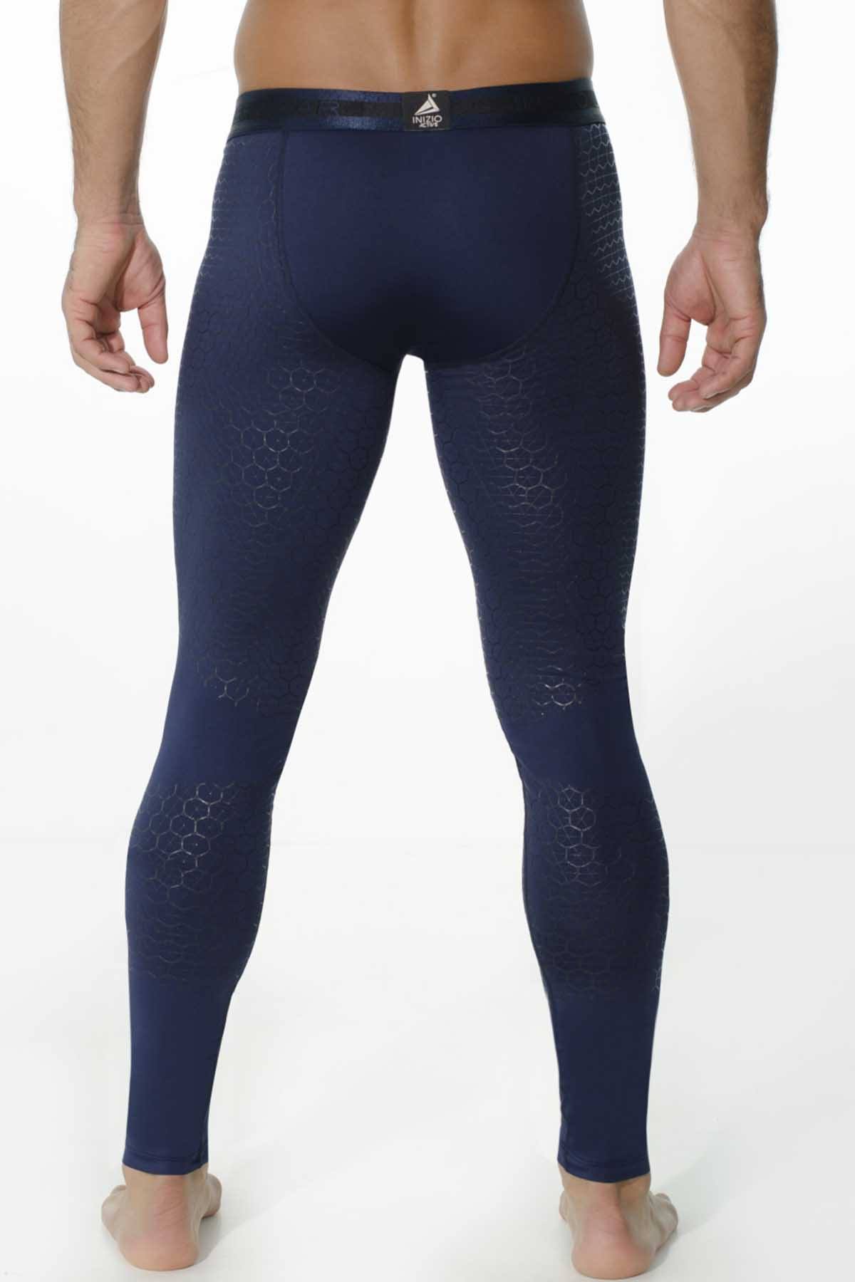 INIZIO Blue Linve Microfiber Athletic Pant