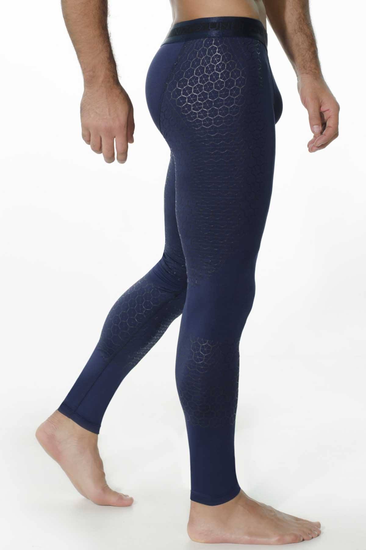 INIZIO Blue Linve Microfiber Athletic Pant
