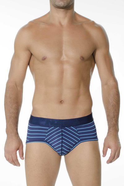INIZIO Blue Special Microfiber Brief