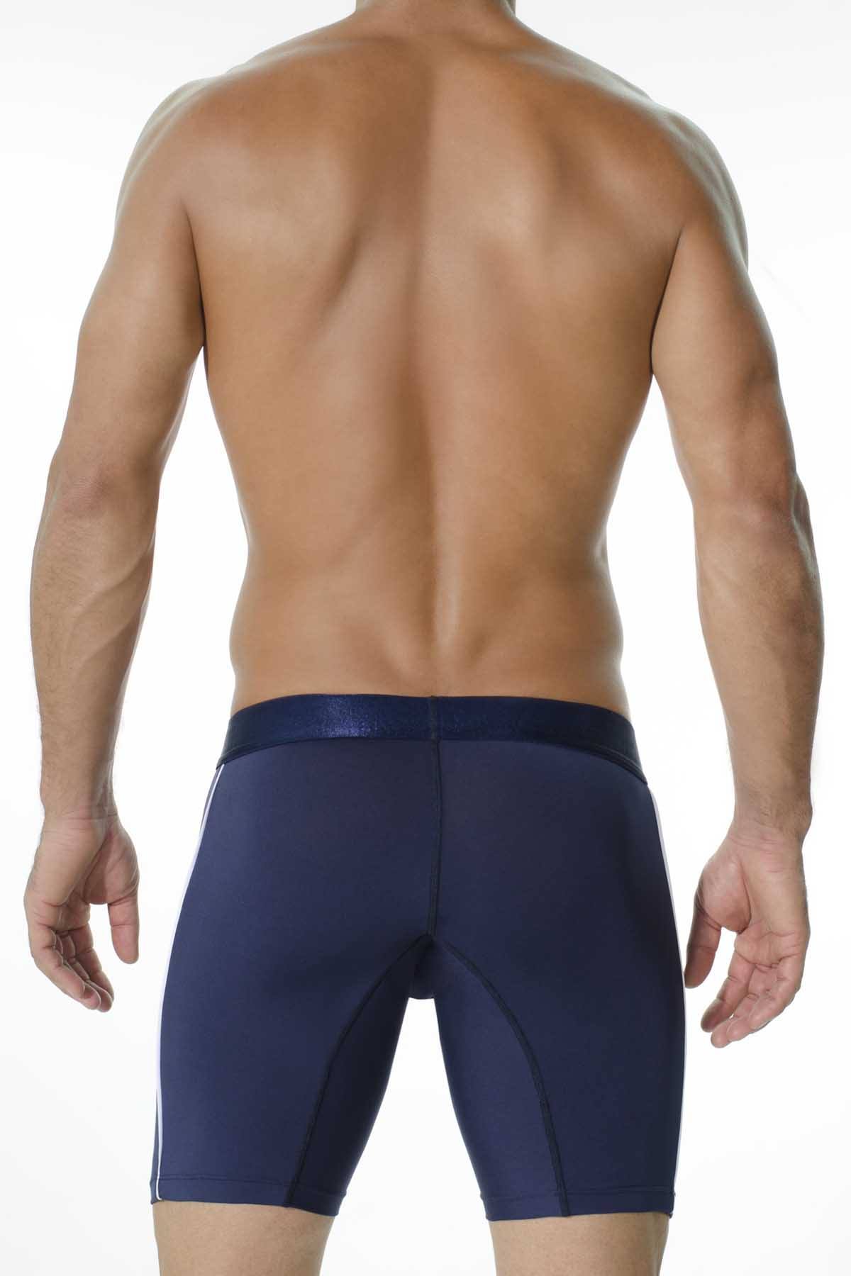 INIZIO Blue Villa Microfiber Boxer Brief
