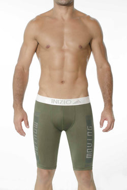 INIZIO Green Athletic Movi Microfiber Boxer Brief thumbnail 2