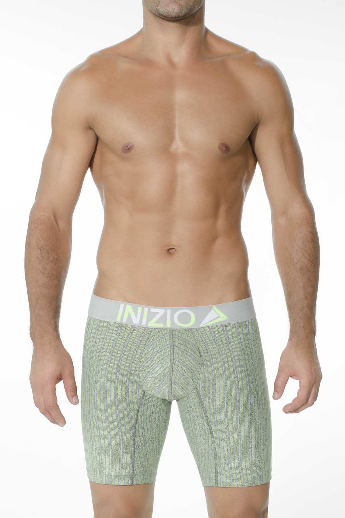 INIZIO Green Perseo Microfiber Boxer Brief