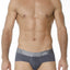 INIZIO Grey Million Microfiber Brief