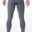 INIZIO Grey Nide Microfiber Athletic Pant