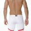 INIZIO White Athletic Logy Microfiber Boxer Brief