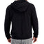 Id Ideology Regular-fit Solid Full-zip Hoodie Deep Black