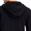 Id Ideology Regular-fit Solid Full-zip Hoodie Deep Black