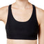 Ideology Black-Noir Mid-Impact Sports Bra
