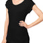 Ideology Black Side-Tie Modal T-Shirt