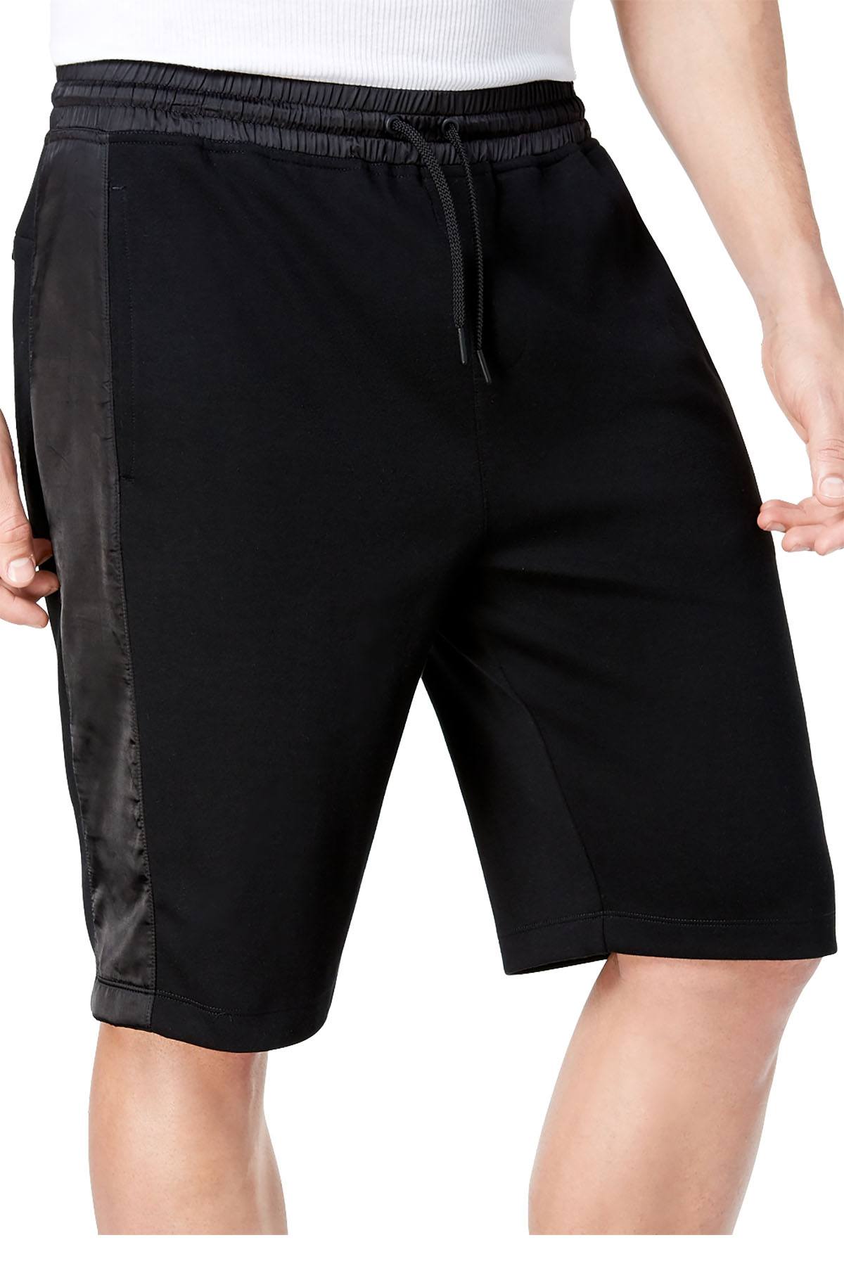 Ideology Deep-Black Mixed-Media 11" Sweat Short