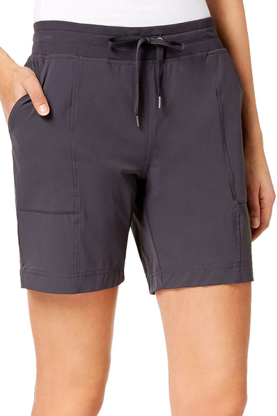 Ideology Deep Charcoal Woven Performance Short