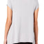 Ideology Grey Whisper Draped Modal T-Shirt