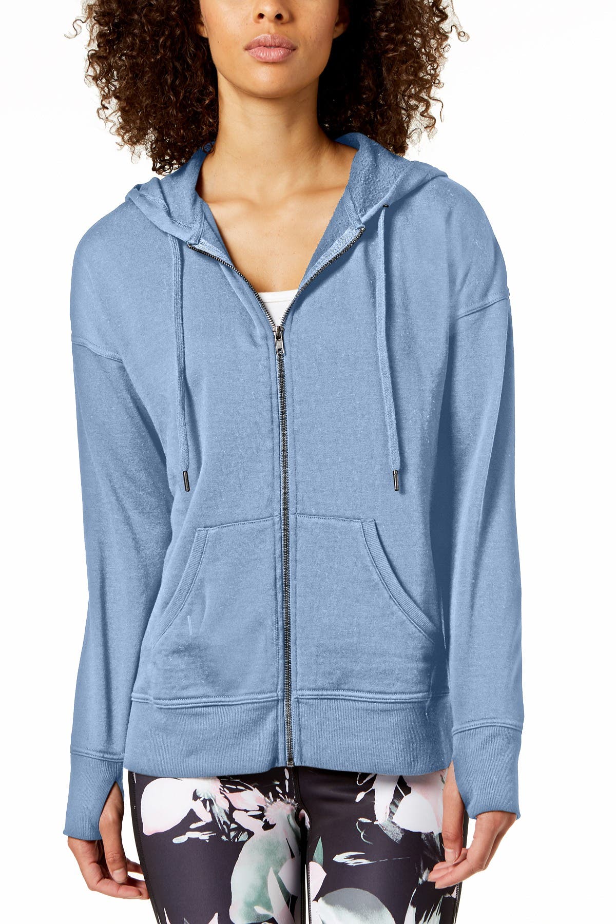 Ideology Infinity-Blue Zip Hoodie