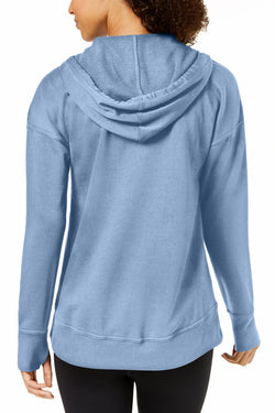 Ideology Infinity-Blue Zip Hoodie thumbnail 3
