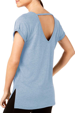 Ideology Infinity Heather V-Back T-Shirt thumbnail 2