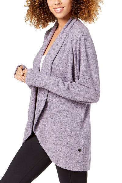 Ideology Lavender-Bloom Long-Sleeve Wrap