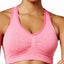 Ideology Molten Pink-Melon Low-Impact Racerback Sports Bra