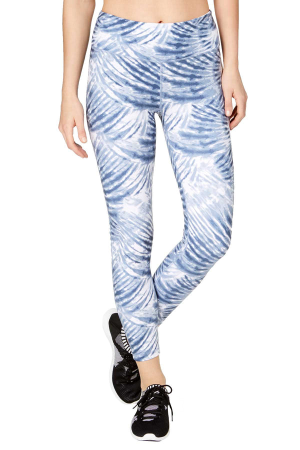 Ideology Navy Tie-Dyed 7/8 Ankle Legging