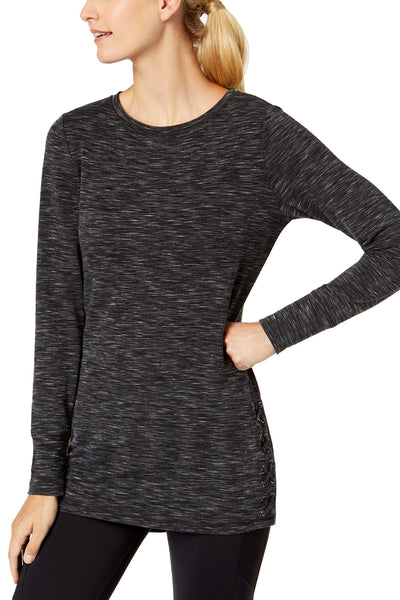 Ideology Noir Crisscross-Side Tunic