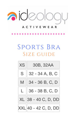 Ideology Noir Geo-Optical Printed Strappy Back Medium-Impact Sports Bra thumbnail 2