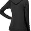 Ideology Noir Lace-Up Sides Hoodie