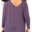 Ideology PLUS Black Noir Cutout Back Long Sleeve Shirt