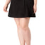 Ideology PLUS Black Noir Pleated Skort