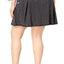 Ideology PLUS Black Noir Pleated Skort