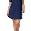 Ideology PLUS Navy Serenity Flattering Tennis Dress