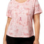 Ideology PLUS Parfait-Pink Breast Cancer Research Foundation Printed Tee