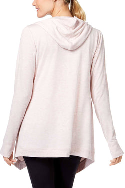 Ideology Posy Pink Heather Hooded Wrap thumbnail 2